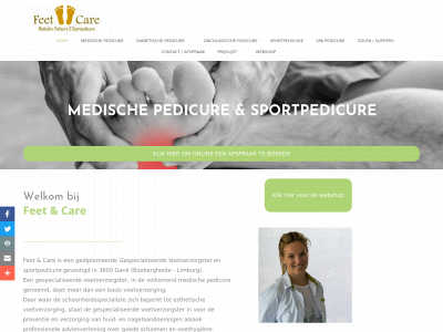 feet-care.be snapshot