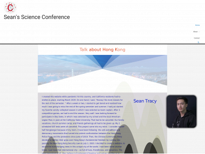 seanscienceconference.com snapshot