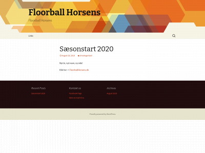 soenderbro-floorball.dk snapshot