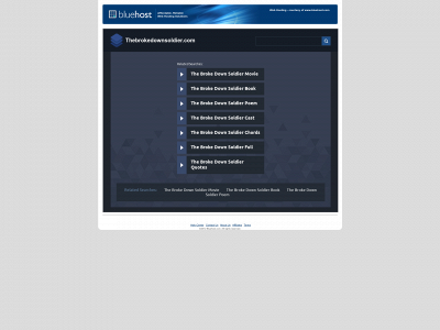 thebrokedownsoldier.com snapshot