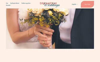 dreamfilmweddings.com snapshot