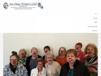 sandiegowomansclub.org snapshot