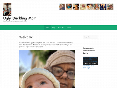 uglyducklingmom.com snapshot