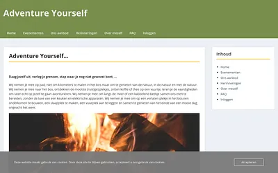 adventureyourself.be snapshot