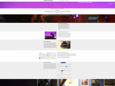vollbrechtplanetarium.com snapshot