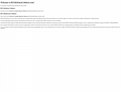 rtakitchencabinets.com snapshot