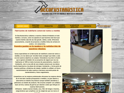 decofustarustica.com snapshot
