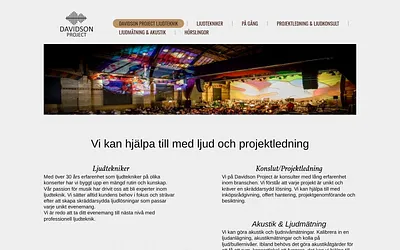 davidsonproject.com snapshot