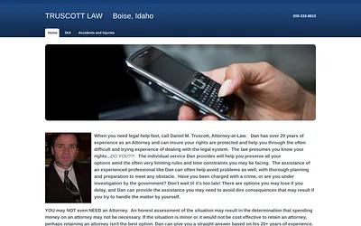 truscottlaw.com snapshot