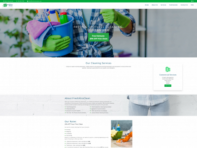 freshxtraclean.com snapshot