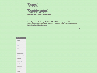 kryddmyntas.se snapshot