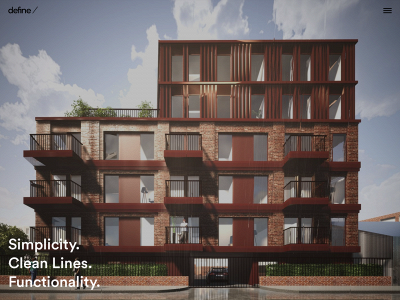 definearchitects.co.uk snapshot