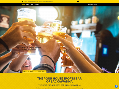 thepourhousesportsbar.com snapshot