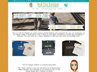 tealfoxdesigns.co.uk snapshot