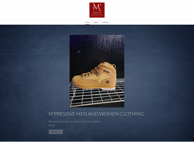 www.mpressiveclothing.com snapshot