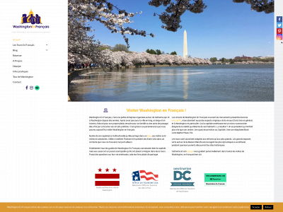 washingtonenfrancais.com snapshot