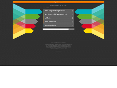 sharpprogrammer.com snapshot