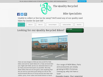 castlefordcycles.co.uk snapshot