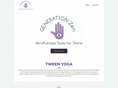www.generationzen.net snapshot
