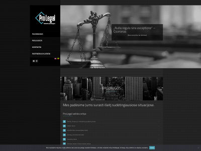 prolegal.lt snapshot