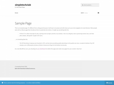 simpletechclub.com snapshot