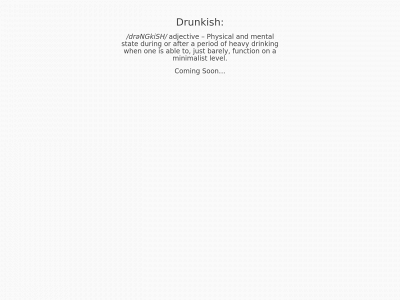 drunkish.com snapshot
