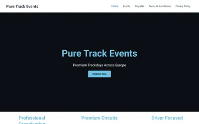 puretrackevents.com snapshot