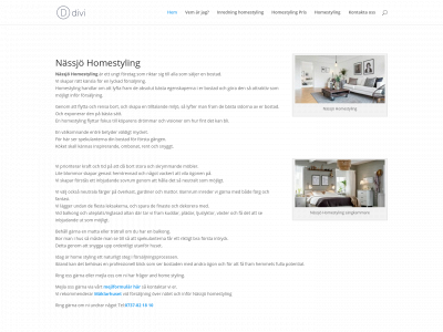 nassjohomestyling.se snapshot