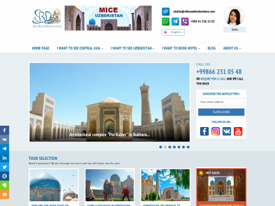 silkroaddestinations.com snapshot
