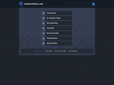 sodermfresh.com snapshot