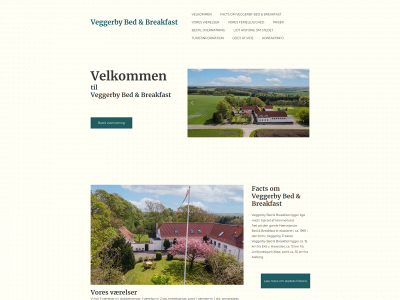 veggerbybnb.dk snapshot