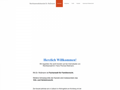 rechtsanwaltskanzlei-dr-rossmann.de snapshot