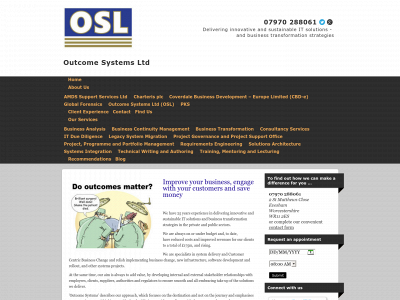 outcomesystemsonline.com snapshot