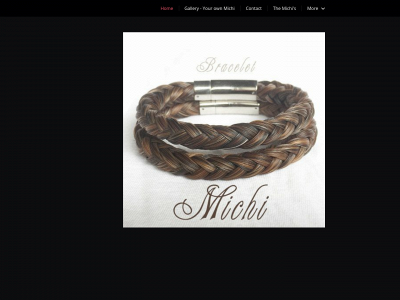 michi-bracelet.nl snapshot