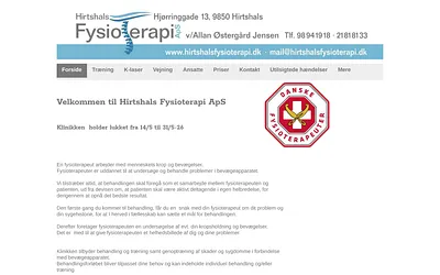 hirtshalsfysioterapi.dk snapshot