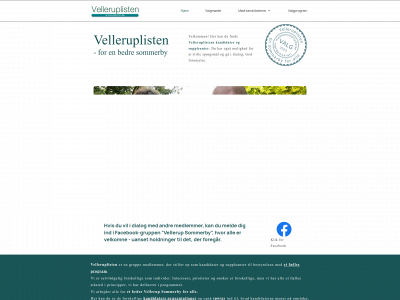 velleruplisten.dk snapshot