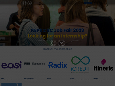 jobfairvub.be snapshot