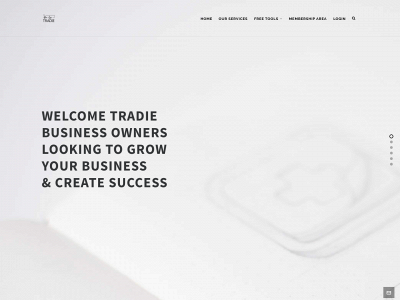 newagetradie.com.au snapshot