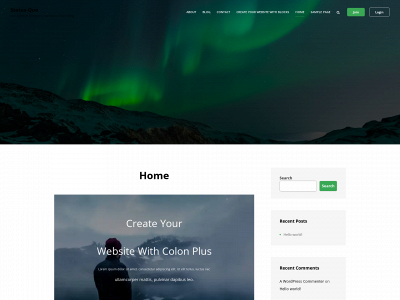 status-quo.blog snapshot