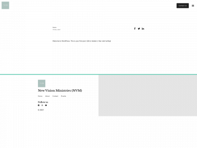 newvisionministries.org snapshot