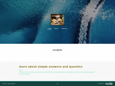 studyfo.weebly.com snapshot