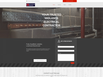 cornerstone-electrical.co.uk snapshot