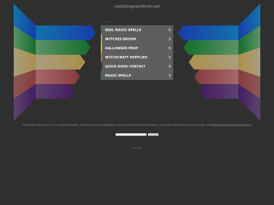 cacklingcauldron.net snapshot