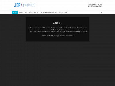 jcagraphics.net snapshot