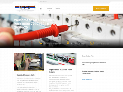 electrician-york.com snapshot