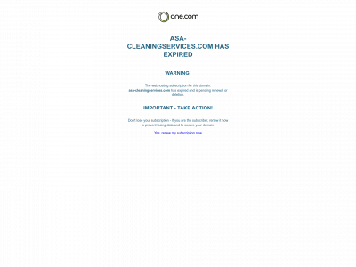 asa-cleaningservices.com snapshot