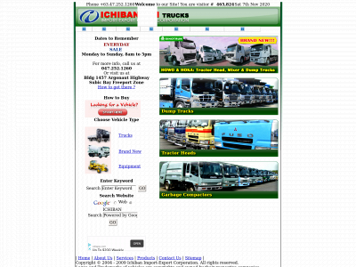 ichibancorporation.com snapshot