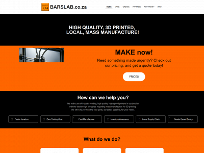 barslab.co.za snapshot