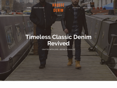 haussedenim.co.uk snapshot