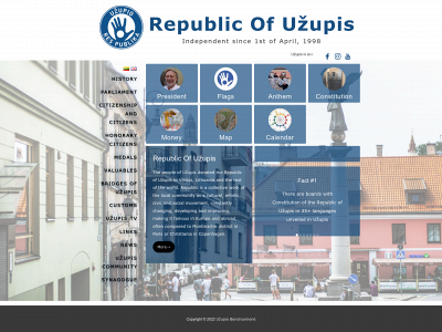 uzupiorespublika.com snapshot